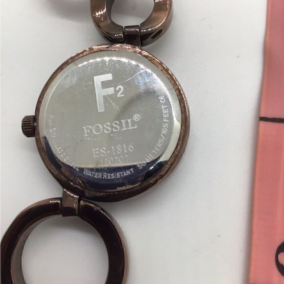 Fossil ES-1816 Ladies Circle Watch - Picture 4 of 4